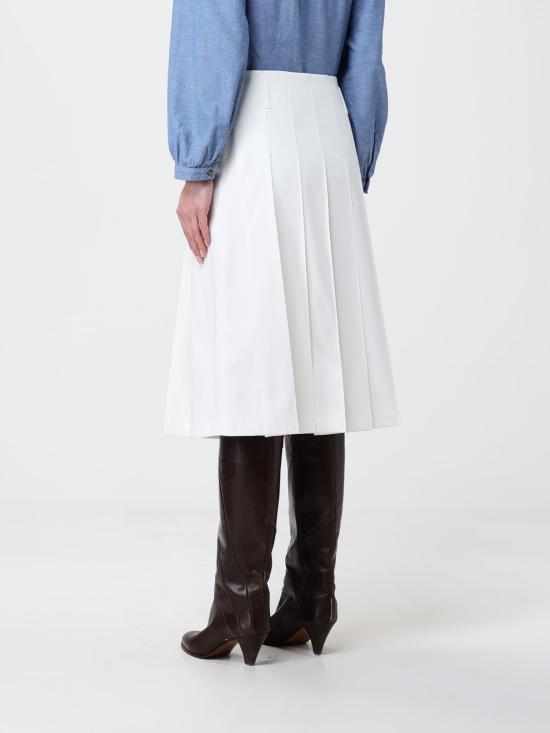 26SS 아페쎄 미디 스커트 COHLCF06509 AAB White - A.P.C.