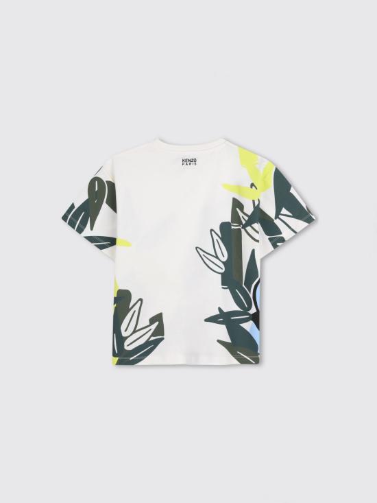 26SS [키즈] 겐조 티셔츠 K61885 117 Beige - KENZO
