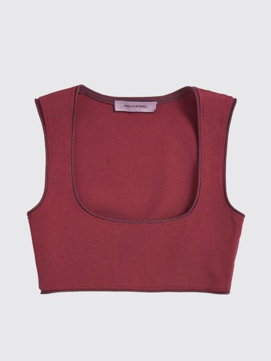 26SS 마카파니 트레이닝 티셔츠 23IM2M0T01047764527 Red - MACCAPANI