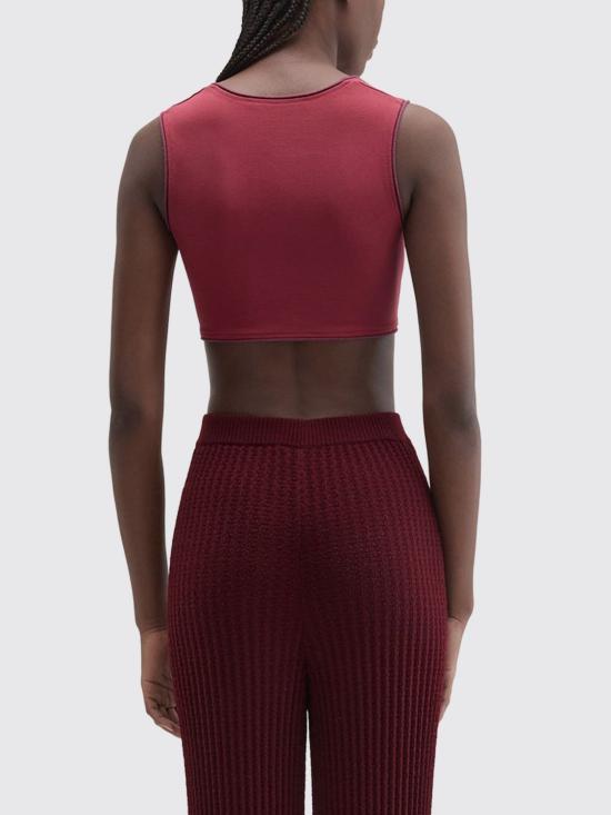 26SS 마카파니 트레이닝 티셔츠 23IM2M0T01047764527 Red - MACCAPANI