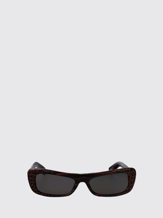 26SS 자크뮈스 선글라스 JAC55C12SUN BROWN CROC GOLD Brown - JACQUEMUS