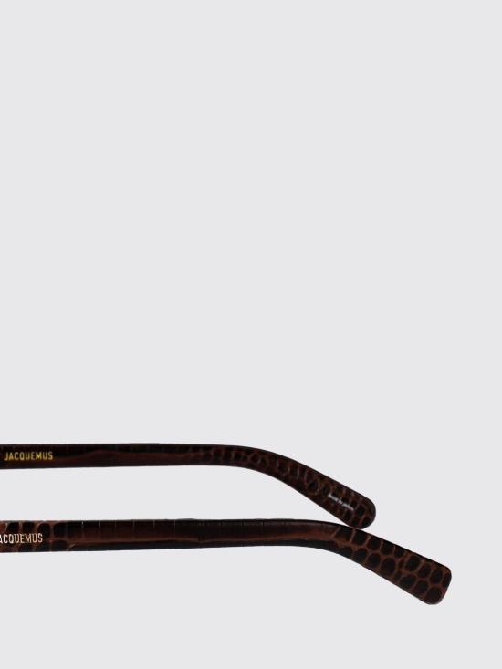 26SS 자크뮈스 선글라스 JAC55C12SUN BROWN CROC GOLD Brown - JACQUEMUS