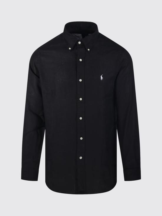 26SS 폴로 랄프로렌 긴팔 셔츠 710966294 019 Black - POLO RALPH LAUREN