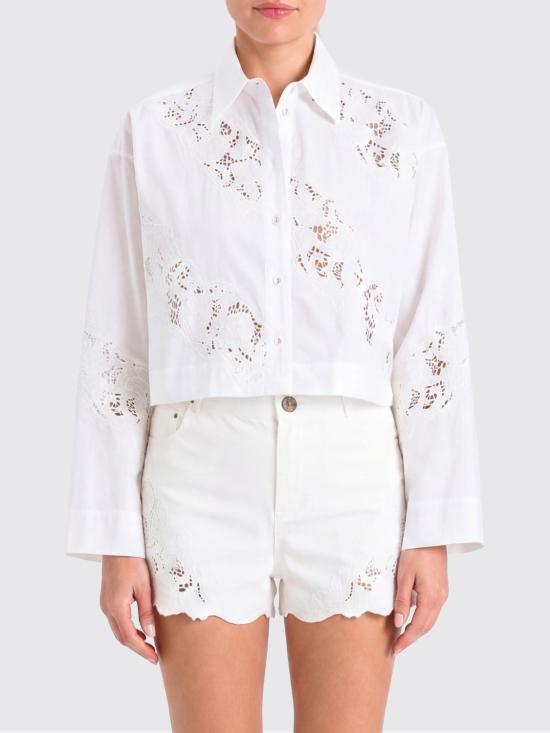 26SS 트윈셋 블라우스 261TT2031 00001 White