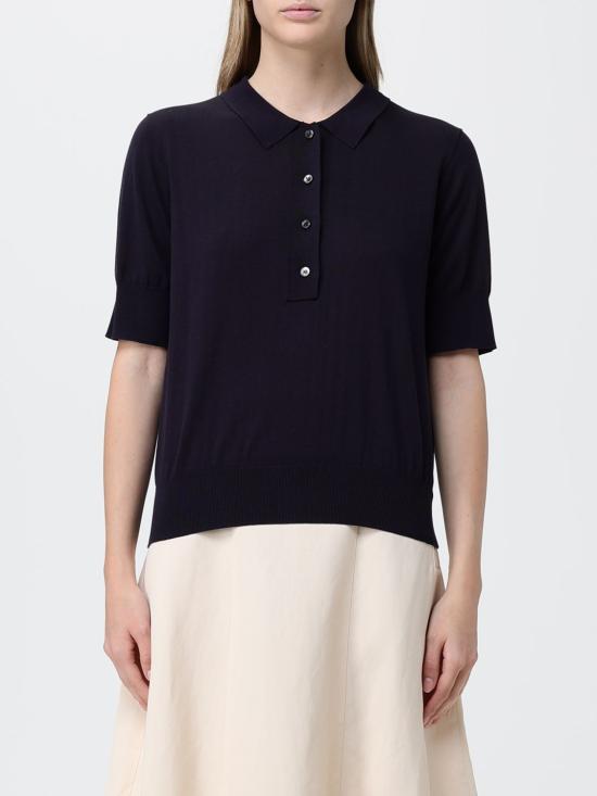 26SS 스튜디오 니콜슨 폴로 티셔츠 TOLSASNW261 DARK NAVY Blue