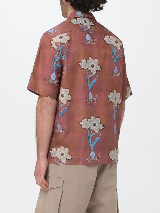 26SS 폴 스미스 반팔 셔츠 M1R905UV02984 67 Orange - PAUL SMITH