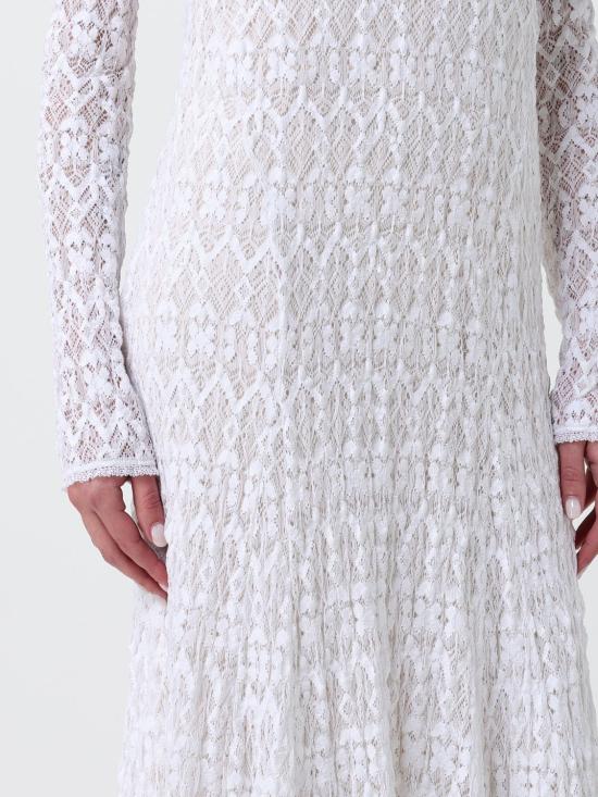 26SS 포르테포르테 롱 원피스 14896MYDRESS 5 White - FORTE FORTE