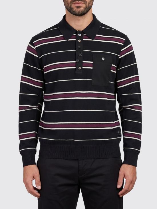 26SS 언더커버 폴로 티셔츠 UC1F48042 BLKBORDER Multicolor