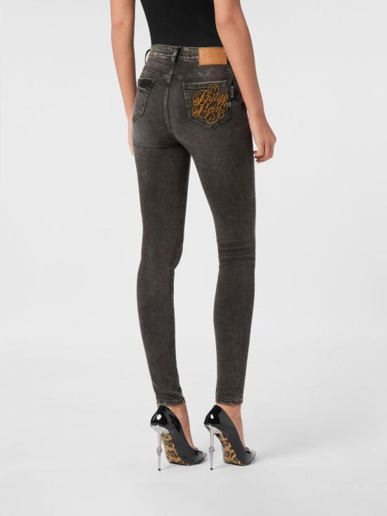 26SS 필립 플레인 데님 팬츠 PAECWDT2782PDE004N 10RG Grey - PHILIPP PLEIN