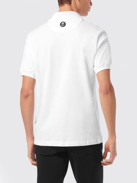 26SS 빌리어네어 폴로 티셔츠 IAECMRK0103BTE032N 01 White - BILLIONAIRE