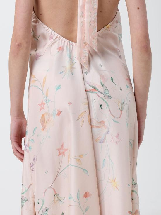 26SS 포르테포르테 롱 원피스 14923MYDRESS 2022 Pink - FORTE FORTE