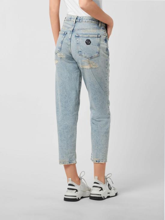 26SS 필립 플레인 데님 팬츠 PAECWDT2735PDE004N 07UT Denim - PHILIPP PLEIN