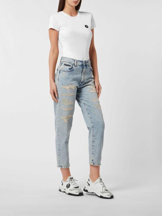 26SS 필립 플레인 데님 팬츠 PAECWDT2735PDE004N 07UT Denim - PHILIPP PLEIN