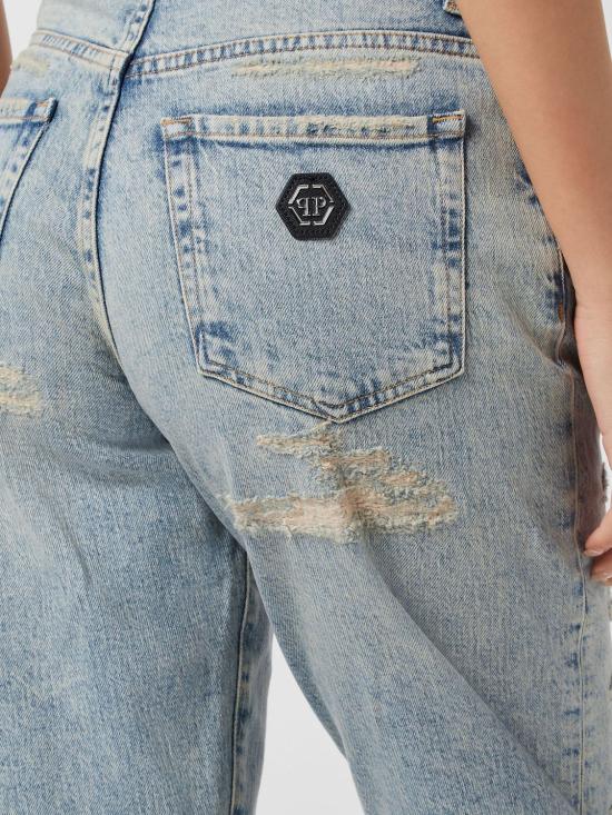 26SS 필립 플레인 데님 팬츠 PAECWDT2735PDE004N 07UT Denim - PHILIPP PLEIN