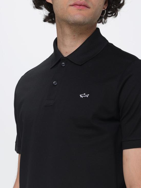 26SS 폴앤샤크 폴로 티셔츠 99311001 011 Black - PAUL & SHARK