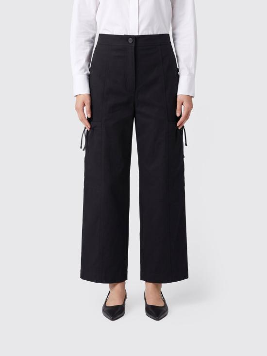 26SS 막스마라 스트레이트 팬츠 2611131062600 010 Black