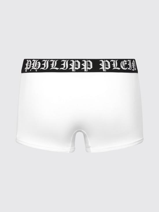 26SS 필립 플레인 팬티 FABCMUY0337PTE003N 01 White - PHILIPP PLEIN