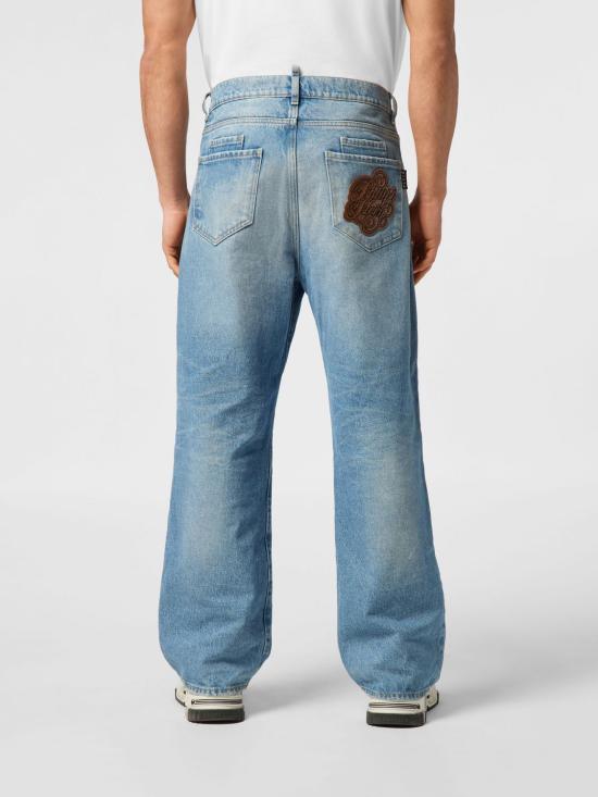 26SS 필립 플레인 데님 팬츠 PAECMDT4103PDE004N 24PP Denim - PHILIPP PLEIN