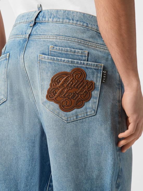 26SS 필립 플레인 데님 팬츠 PAECMDT4103PDE004N 24PP Denim - PHILIPP PLEIN