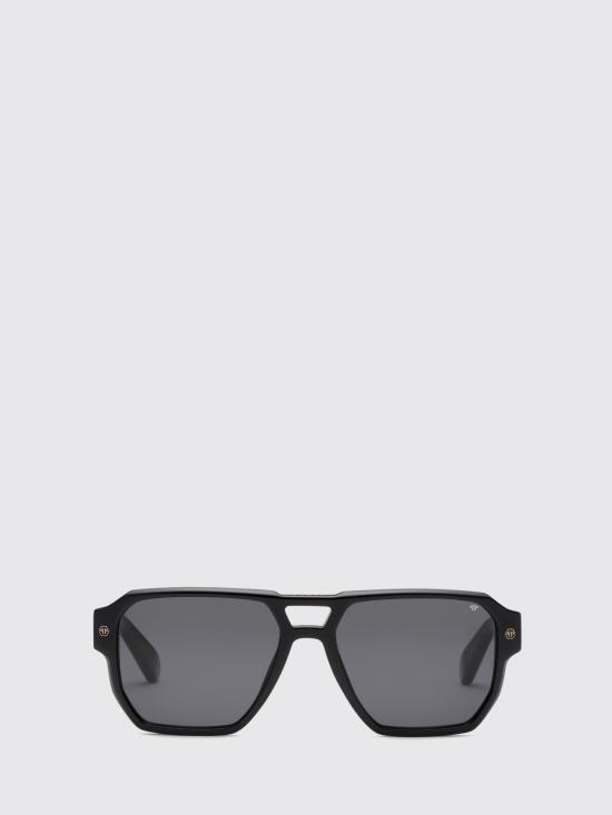 26SS 필립 플레인 선글라스 PAEAMES0278PXV086N 02 Black - PHILIPP PLEIN