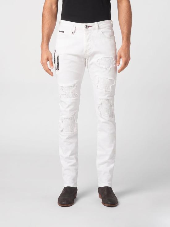 26SS 필립 플레인 데님 팬츠 AADCMDT3910PDE004N 01WK White