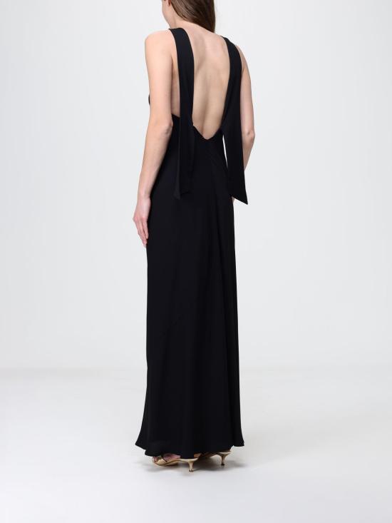 26SS 포르테포르테 롱 원피스 14884MYDRESS 8007 Black - FORTE FORTE