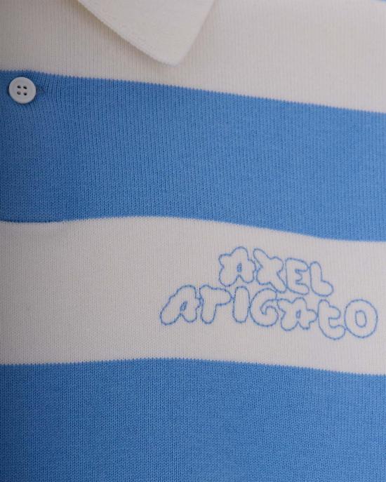 26SS 악셀 아리가토 스웨터 A3947004WHITELIGHTBLUE DIVERS - AXEL ARIGATO