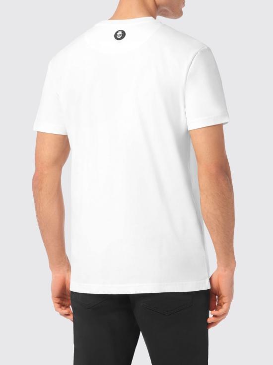 26SS 빌리어네어 반팔 티셔츠 IAECMTK8303BTE014N 01 White - BILLIONAIRE