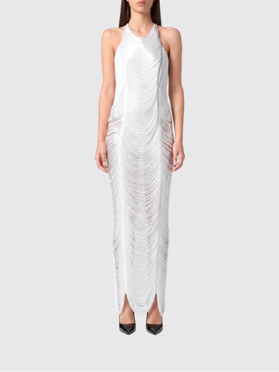 26SS 필립 플레인 롱 원피스 AADCWRG3157PTE003N 01 White