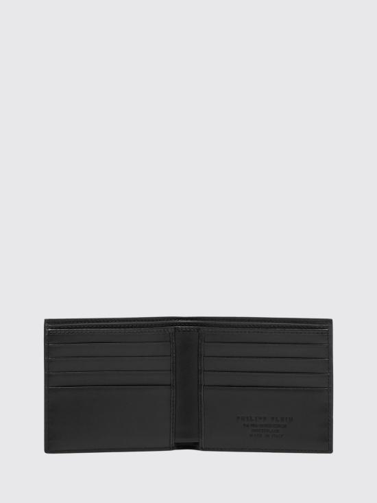 26SS 필립 플레인 남성지갑 FABAMVG0478PLE010N 02 Black - PHILIPP PLEIN