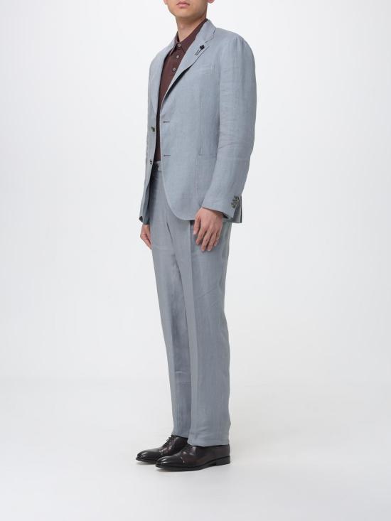 26SS 라르디니 수트 세트 PA6301ECN64404 910 Grey - LARDINI