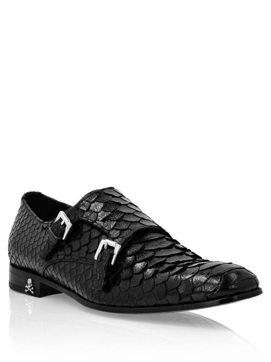 26SS 필립 플레인 드레스 슈즈 PACSMSB0673PLE029P 02 Black - PHILIPP PLEIN