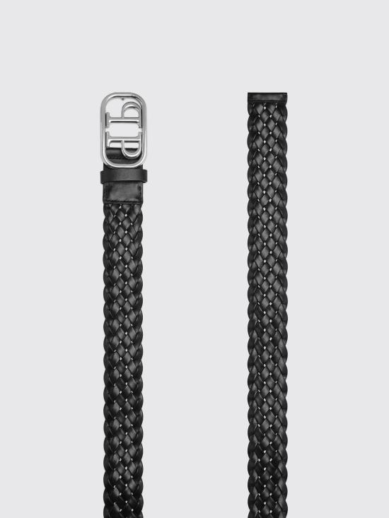 26SS 필립 플레인 가죽 벨트 FABAMVA0797PLE010N 0291 Black - PHILIPP PLEIN