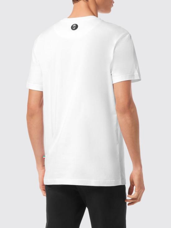 26SS 빌리어네어 반팔 티셔츠 IAECMTK8310BTE014N 01 White - BILLIONAIRE