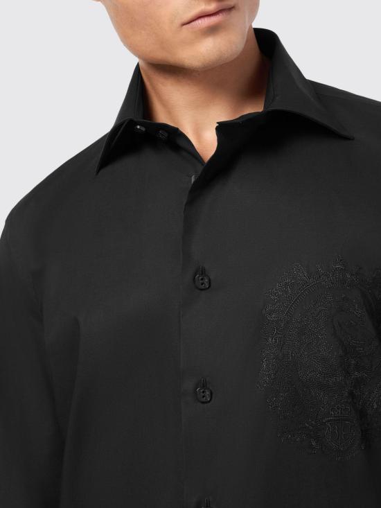 26SS 빌리어네어 긴팔 셔츠 OADCMRP2318BTE018N 02 Black - BILLIONAIRE
