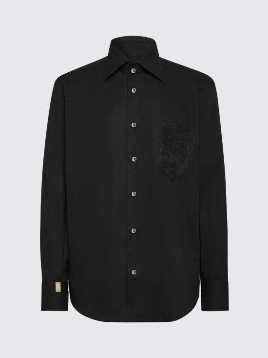 26SS 빌리어네어 긴팔 셔츠 OADCMRP2318BTE018N 02 Black - BILLIONAIRE