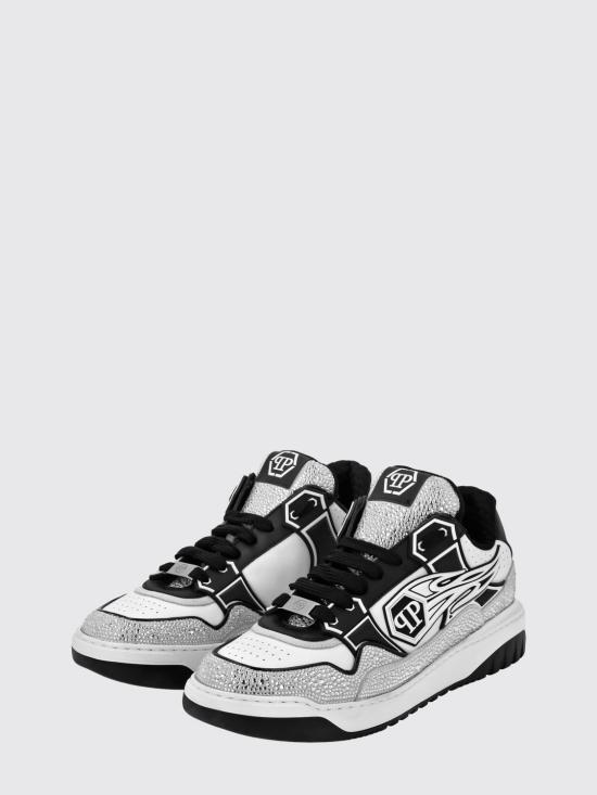 26SS 필립 플레인 스니커즈 SAESMSC4015PLE010N 0102 White 1 - PHILIPP PLEIN