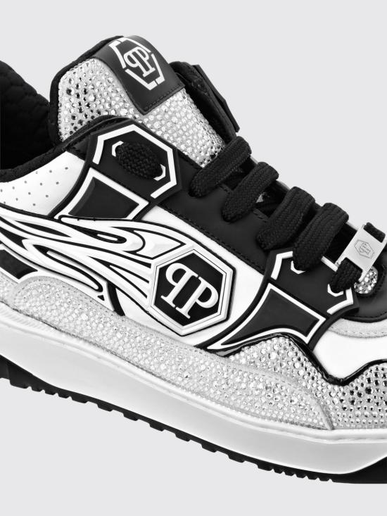 26SS 필립 플레인 스니커즈 SAESMSC4015PLE010N 0102 White 1 - PHILIPP PLEIN