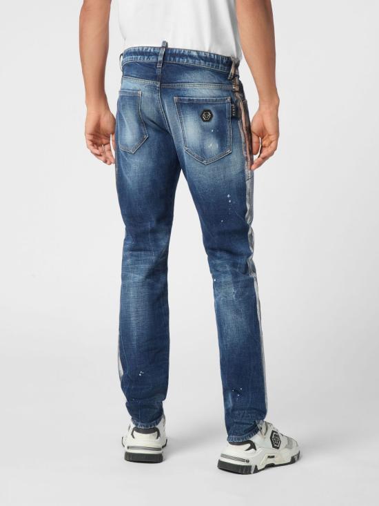 26SS 필립 플레인 데님 팬츠 SAECMDT3972PDE004N 07BG Denim - PHILIPP PLEIN