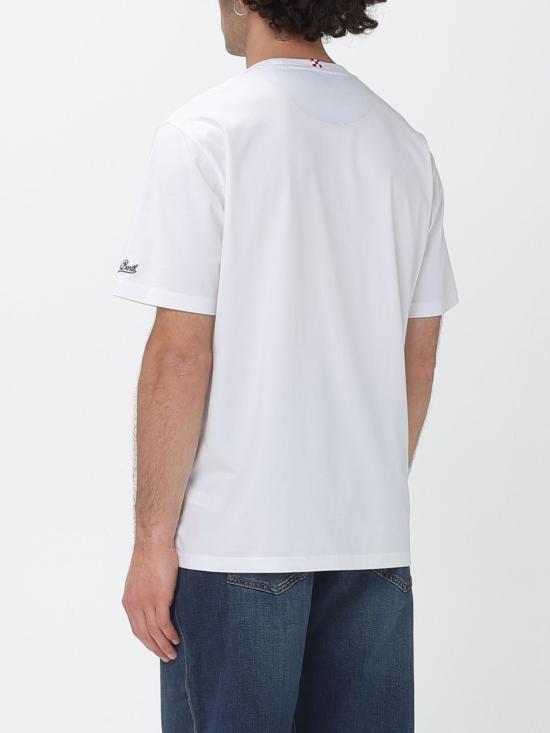26SS 세인트바쓰 반팔 티셔츠 BLA0001 00708L White - MC2 SAINT BARTH
