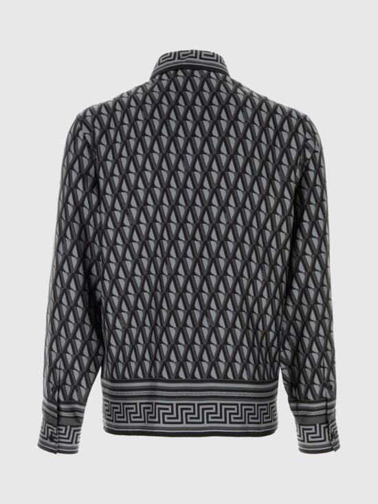 26SS 베르사체 긴팔 셔츠 10217151A16785 5E720 Charcoal - VERSACE