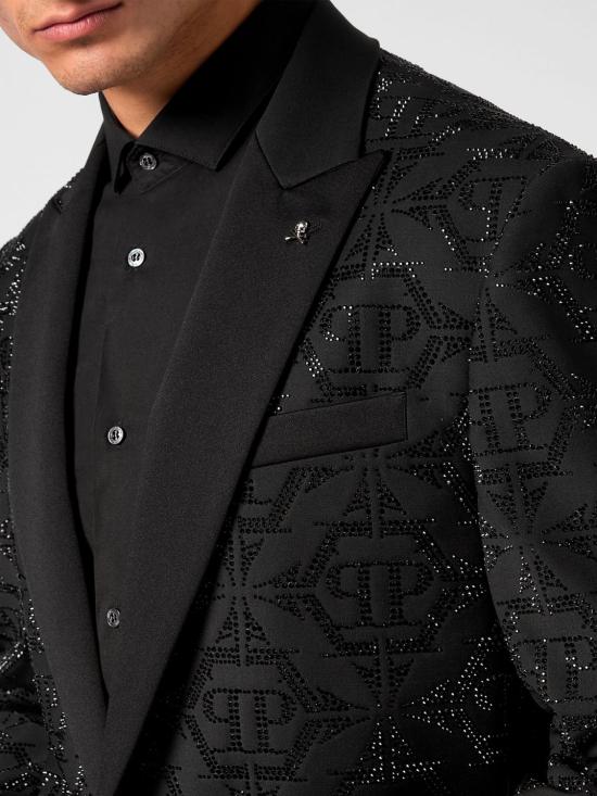 26SS 필립 플레인 수트 자켓 PADCMRF1811PTE076N 02 Black - PHILIPP PLEIN