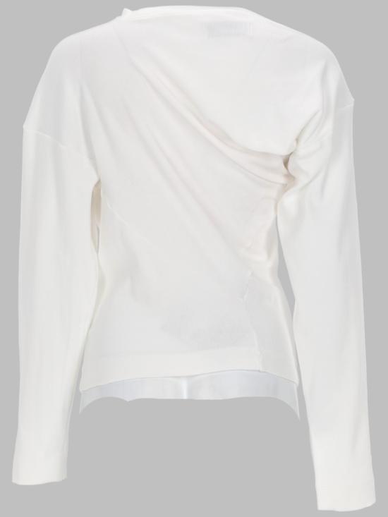 26SS 비비안웨스트우드 긴팔 티셔츠 3G01005G J009C A401 WHITE DOM - VIVIENNE WESTWOOD
