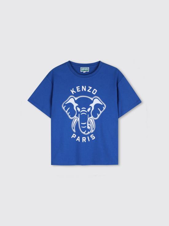 26SS [키즈] 겐조 티셔츠 K61869 871 Blue