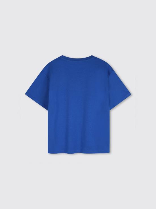 26SS [키즈] 겐조 티셔츠 K61869 871 Blue - KENZO