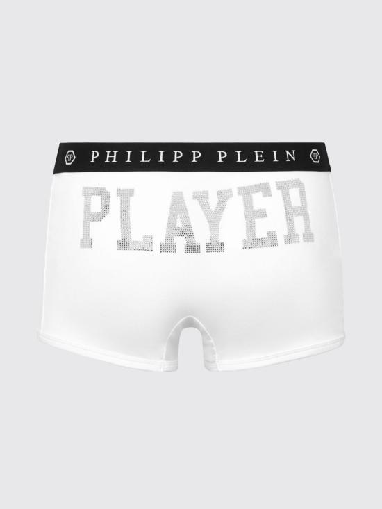 26SS 필립 플레인 팬티 FABCMUY0335PTE003N 01 White - PHILIPP PLEIN