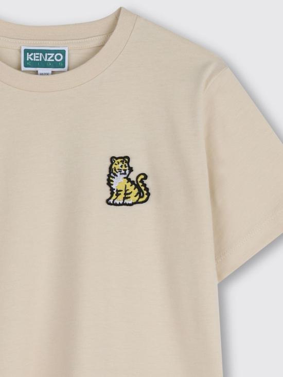 26SS [키즈] 겐조 티셔츠 K61700 255 Grey - KENZO