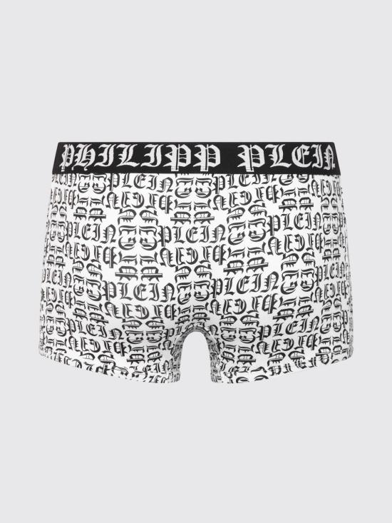26SS 필립 플레인 팬티 FABCMUY0336PTE003N 01 White - PHILIPP PLEIN