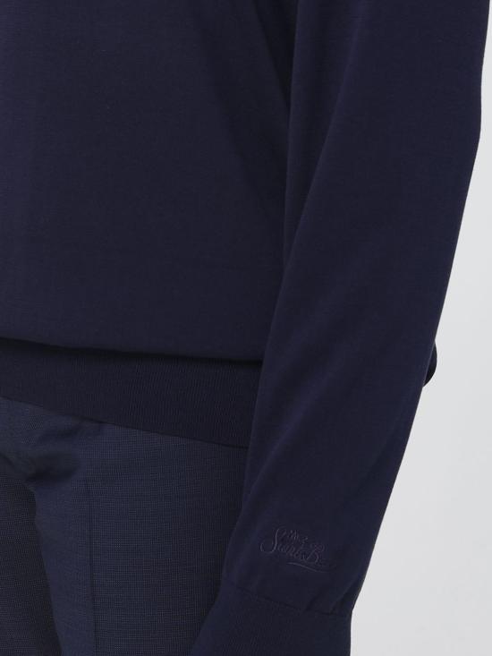 26SS 세인트바쓰 스웨터 REGE015 00097L Navy - MC2 SAINT BARTH