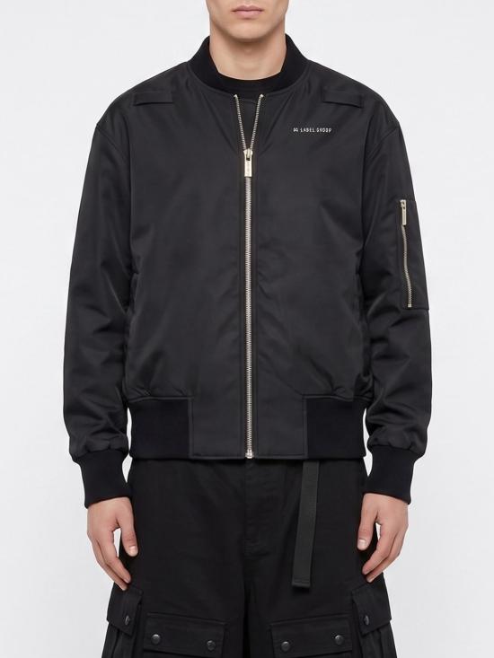 26SS 44레이블 봄버 자켓 B0030657FA487 099 Black